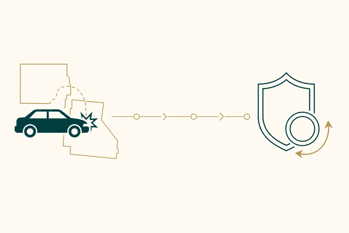 Out-of-State Car Crash & the Right of Reimbursement